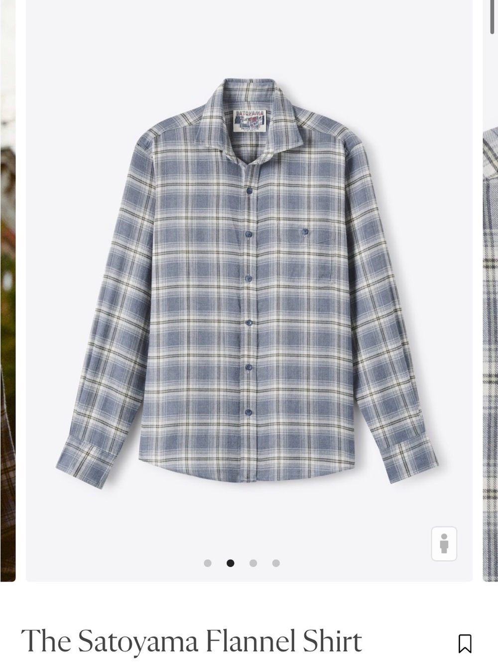 Proper Cloth Satoyama Flannel Shirt